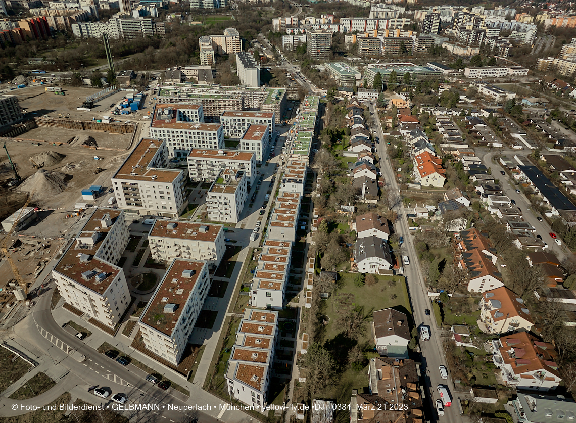 22.03.2023 - Baustele und Wohnanlage Alexisquartier